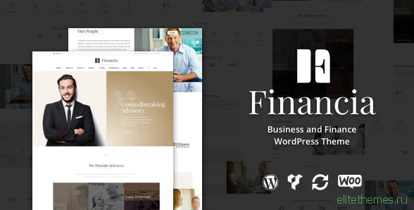 Financia v1.0.3 - Business and Finance WordPress Theme