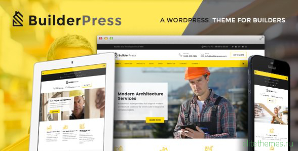BuilderPress v1.2.0 - WordPress Theme for Construction