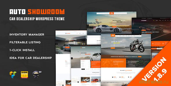 Auto Showroom v1.8.9 - Car Dealership WordPress Theme
