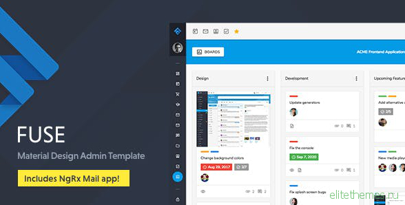 Fuse v7.0.1 - Angular 7+ & Bootstrap 4 jQuery HTML Material Design Admin Template