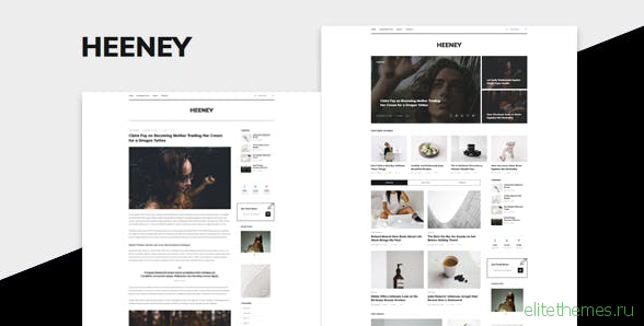 Heeney v1.0 - Modern Blog HTML5 Template