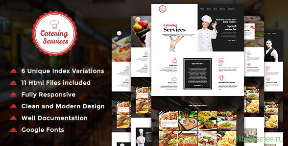 Catering v1.0 - Chef and Food Restaurant Template
