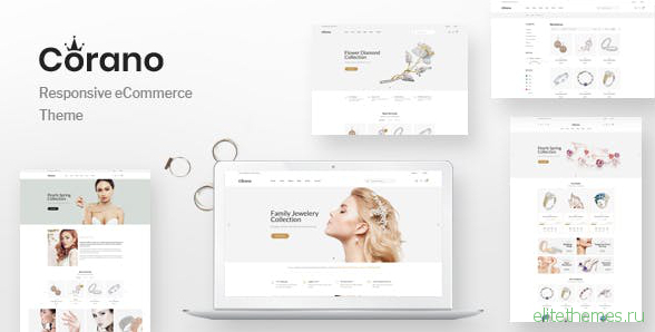 Corano v1.0 - Jewellery OpenCart Theme (Page Builder Layouts)