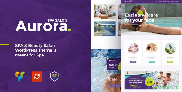 Aurora v1.0 - Spa & Beauty Salon WordPress Theme