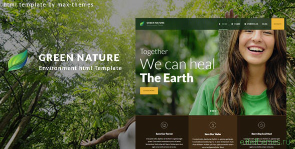 Green Nature v1.0 - Environmental HTML Template