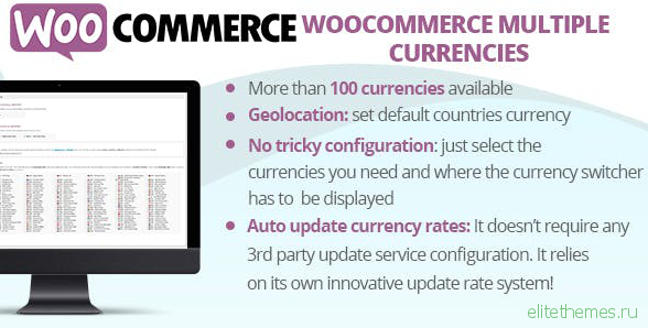 WooCommerce Multiple Currencies v2.3