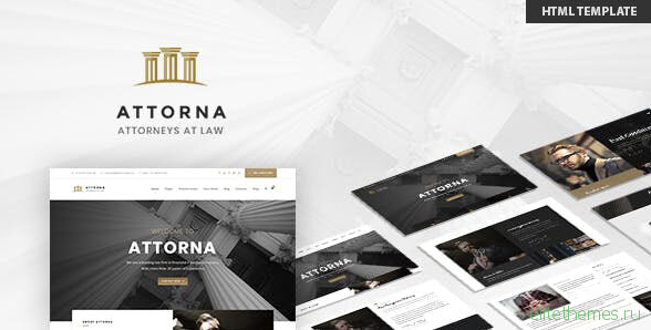 Attorna - Lawyer & Attorney HTML Template