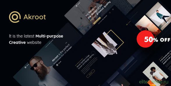 Akroot v1.0 - It is the Multi-purpose Creative HTML5 Template