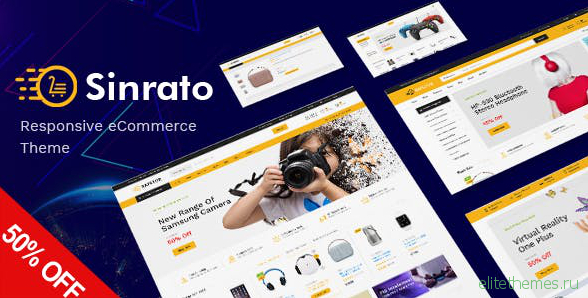 Sinrato v1.0 - Mega Shop Responsive Magento Theme