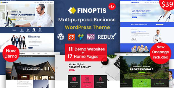 Finoptis v1.7 - Multipurpose Business WordPress Theme