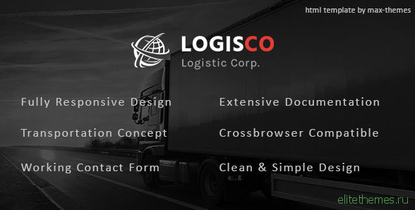 Logisco v1.0 - Logistics & Transportation HTML Template