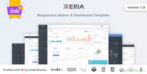 Xeria v1.0 - Responsive Admin & Dashboard Template