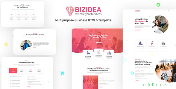 Bizidea v1.0 - Multipurpose Business HTML5 Template