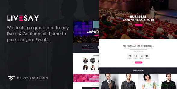 Livesay v1.7 - Event & Conference WordPress Theme