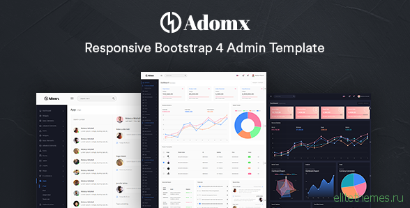 Adomx v1.0.1 - Responsive Bootstrap 4 Admin Template
