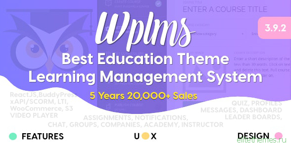 WPLMS v3.9.3.2 - Learning Management System for WordPress
