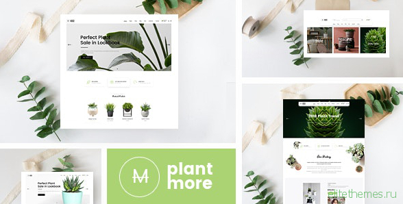 Plantmore v1.0 - OpenCart Theme (Included Color Swatches)