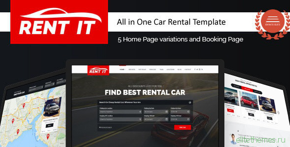 Rent It v1.3.1 - Car Rental Template with RTL Support