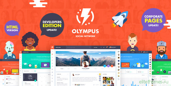 Olympus - HTML Social Network Toolkit - Updated