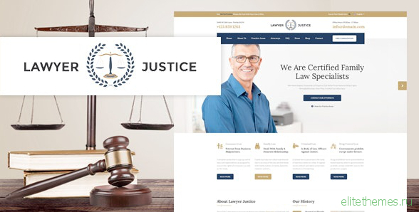 Justice v3.0.5 - Law Firm Joomla Template