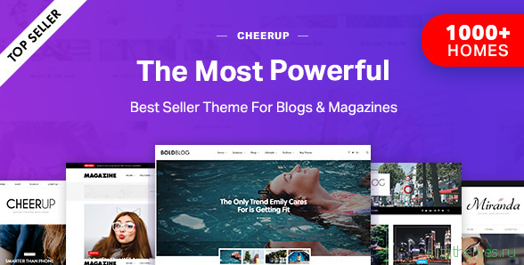 CheerUp v6.1.3 - Blog / Magazine - WordPress Blog Theme