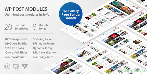WP Post Modules for NewsPaper and Magazine Layouts v2.6.1