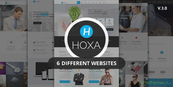 Hoxa v3.1 - Responsive Multipurpose Joomla Template