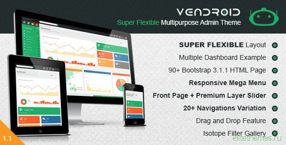 Super Flexible v1.1.4 - Multipurpose Admin Template