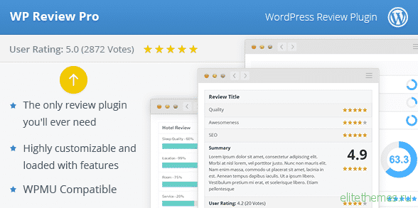WP Review Pro v3.3.15 – Create Reviews Easily & Rank Higher In Search Engines