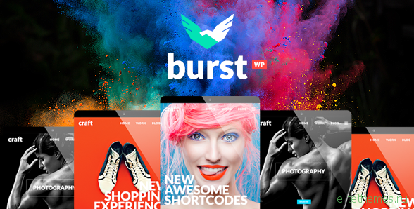 Burst v3.1 - A Bold and Vibrant WordPress Theme