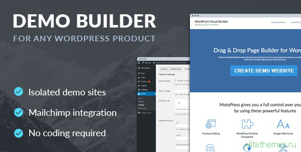 Demo Builder for any WordPress Product v1.6.1
