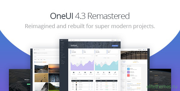 OneUI v4.3.0 - Bootstrap 4 Admin Dashboard Template & Laravel Starter Kit