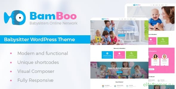 BamBoo v1.1 - Child Care & Kids Babysitting Children WordPress Theme