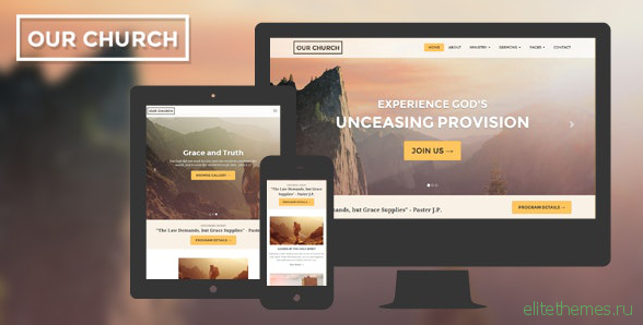 Church v1.2 - Responsive HTML5 Website Template