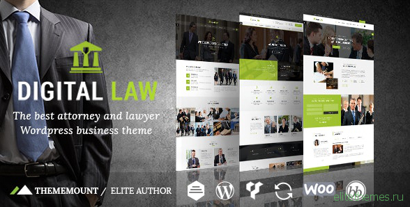 Digital Law v8.0 - Attorney & Legal Advisor WordPress Theme