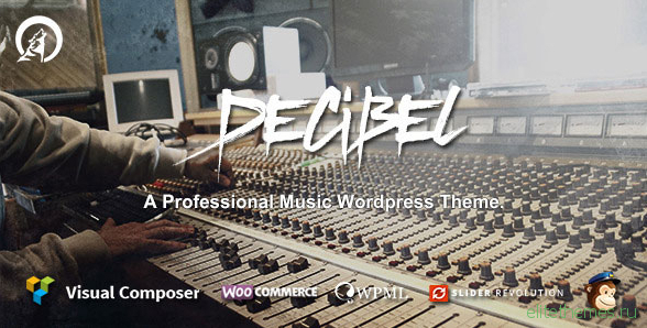 Decibel v3.0.2 - Professional Music WordPress Theme