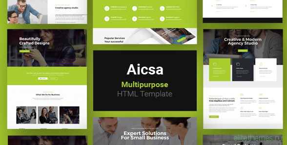 Aicsa 1.0.0 - Multipurpose HTML Template