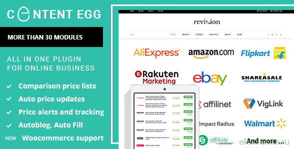Content Egg v6.1.1 - all in one plugin for Affiliate