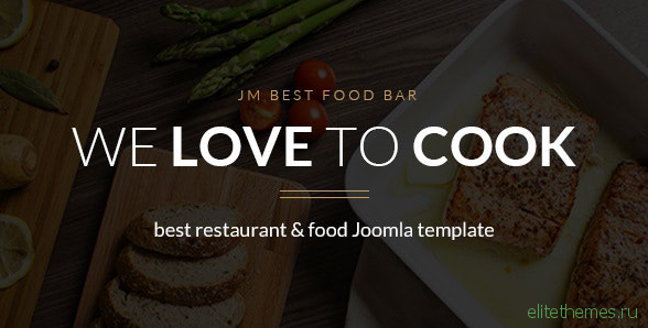 JM Best Food Bar v1.04 - restaurant Joomla template