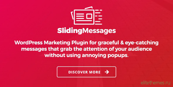 Sliding Messages v3.1 – WordPress Marketing Plugin