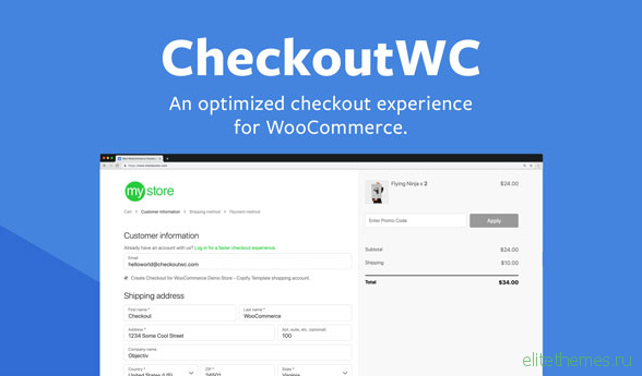 CheckoutWC v2.40.1 - Optimized Checkout Page for WooCommerce