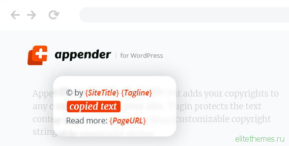 Appender v1.0.1 - Copycat Content Protection for WordPress