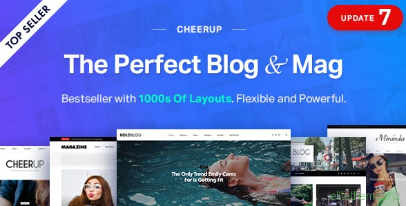 CheerUp v7.0.2 - Blog / Magazine - WordPress Blog Theme