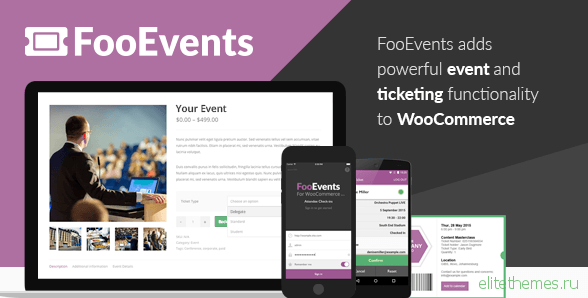 FooEvents for WooCommerce v1.11.7