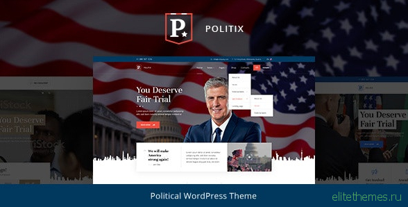 Politix v1.0.2 - Political Campaign WordPress Theme