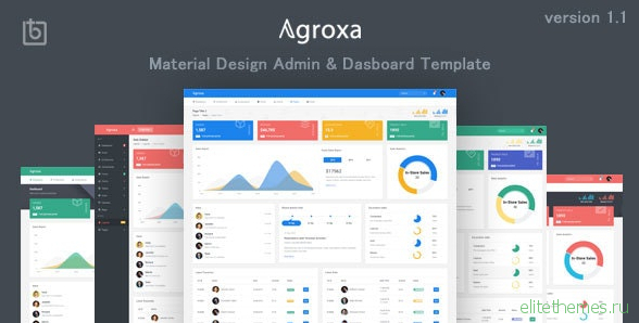 Agroxa v1.0 - Material Design Admin & Dashboard Template