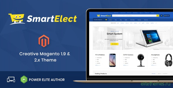 SmartElect v1.0 - Responsive Magento 1 & 2 Theme