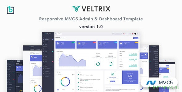 Veltrix v1.0 - MVC5 Admin & Dashboard Template