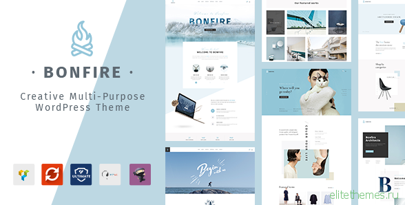 Bonfire v1.6.3 - Creative Multipurpose WordPress Theme