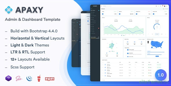 Apaxy v1.0 - Admin & Dashboard Template
